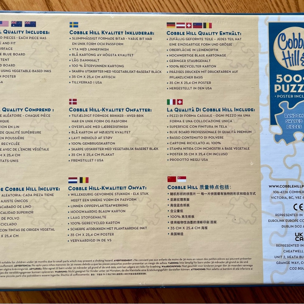 Cobb Hill by New Balance Enchanted Forest Puzzle - Blue and White - Picture 2 of 4
